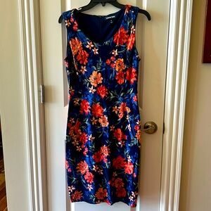 Lands End Floral Dress